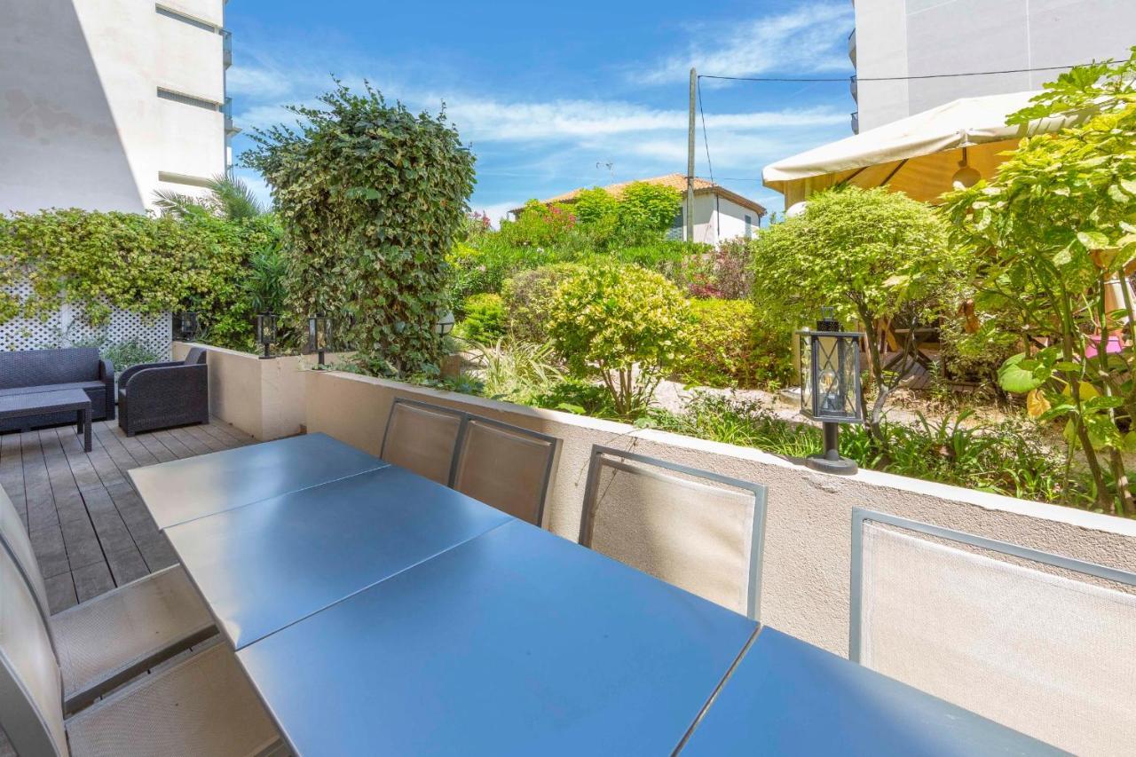 Apartment 2 Bedrooms2 Bathroomsdouble Terrace & Garden In Palm Beach Area คานส์ ภายนอก รูปภาพ